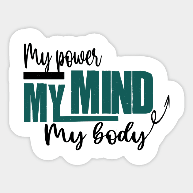 My mind , Sticker by tiskatine